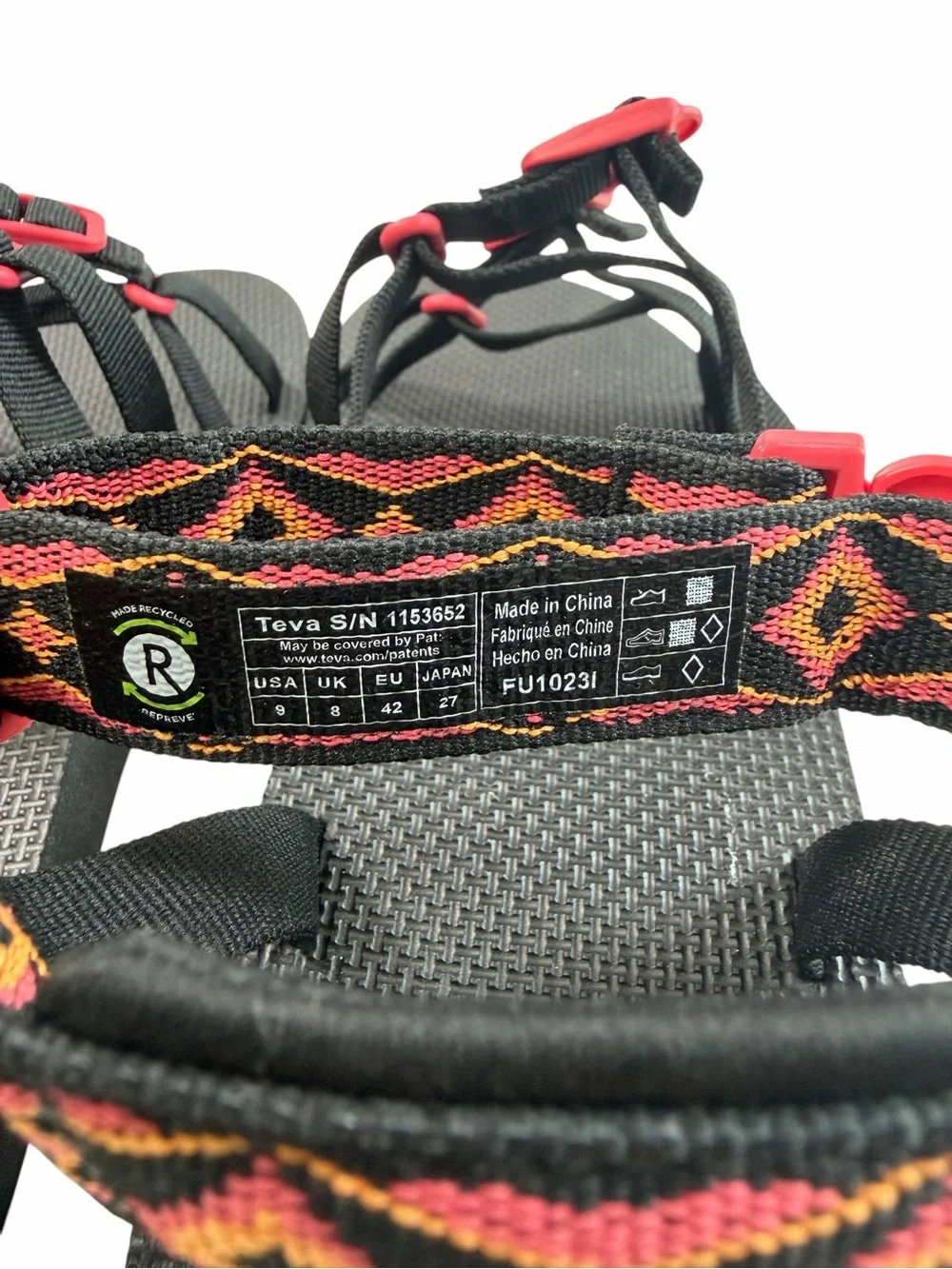 NWOB Teva Alp 90s Revive Sandals Men’s Size 9